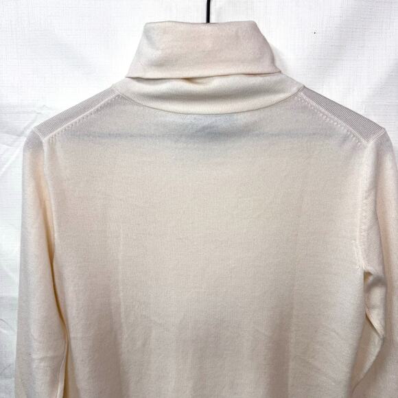 PENDLETON Wool Sweater Size XS Turtleneck Minimalist Classic Preppy Quiet Luxury - Picture 4 of 10
